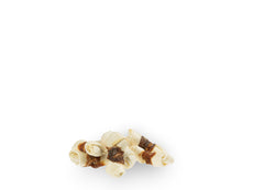 Wit geknoopt bot met eend 6.25cm-7.5cm*