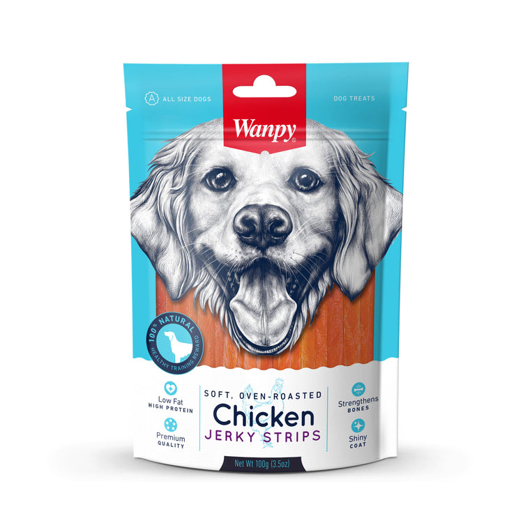 Wanpy - Soft Chicken Jerky Strips